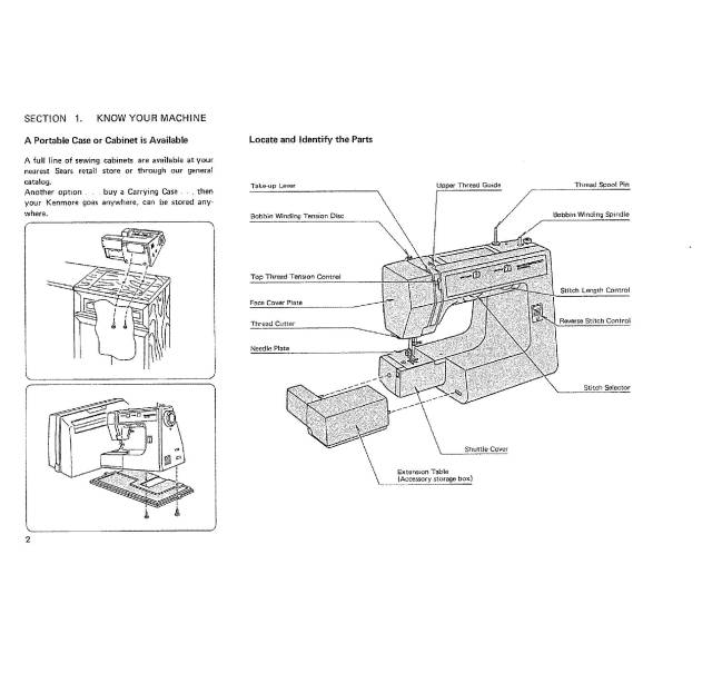 Kenmore 385.12612090 Sewing Machine Manual PDF