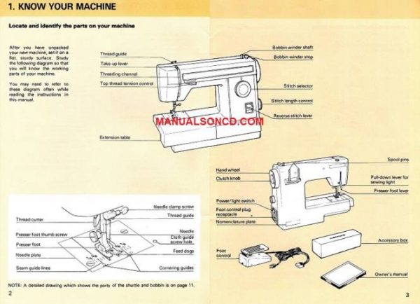 Kenmore 158.11101 - 158.1110180 Sewing Machine Manual PDF