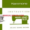 Kenmore 158.12270 - 158.12271 Sewing Machine Manual PDF