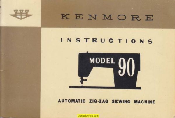 Kenmore 158.900 - 158.904 Sewing Machine Manual PDF - Image 2