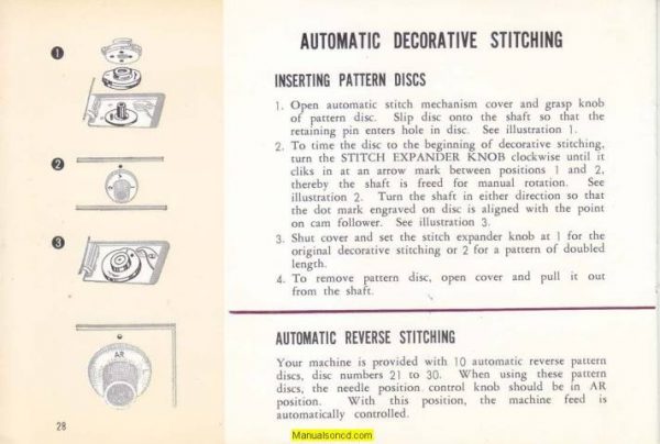 Kenmore 158.900 - 158.904 Sewing Machine Manual PDF - Image 4