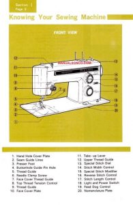 Kenmore 158.13571 - 1357 Sewing Machine Manual PDF