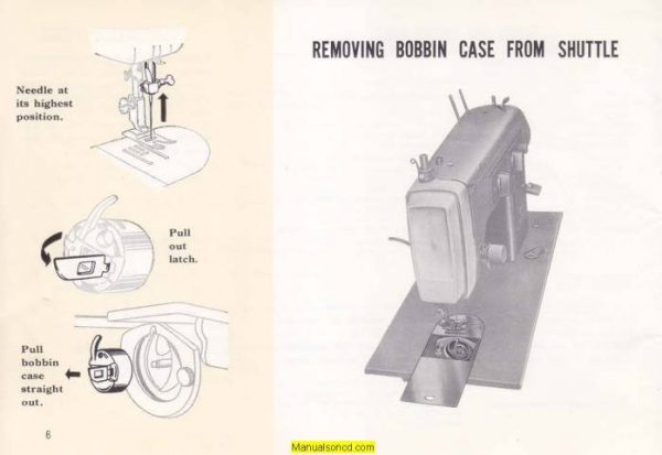 Kenmore 158.330 - 158.331 Sewing Machine Manual PDF - Image 2