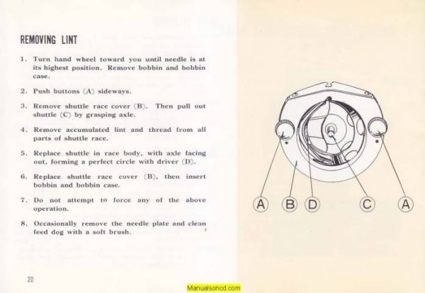 Kenmore 158.330 - 158.331 Sewing Machine Manual PDF - Image 3