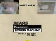 Kenmore 385.12614 - 385.12614490 Sewing Machine Manual PDF