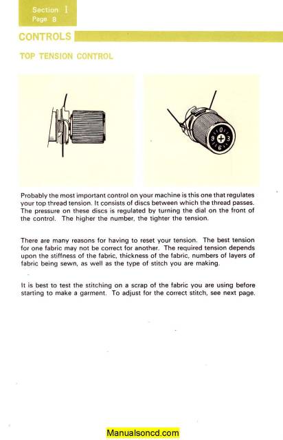 Kenmore 158.13470 - 158.13471 Sewing Machine Manual PDF