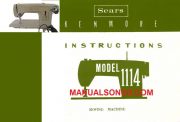 Kenmore 148.11140 - 1114 Sewing Machine Manual PDF