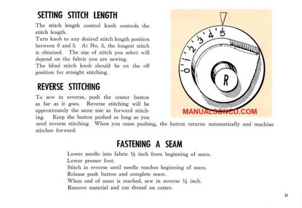 Kenmore 148.210 Sewing Machine Manual PDF
