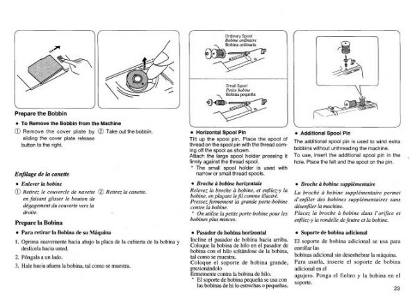 Kenmore 385.17828490 Sewing Machine Instruction Manual PDF