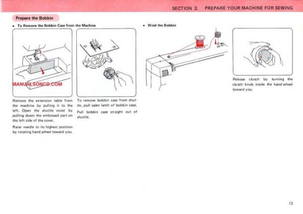Kenmore 385.1274180 Sewing Machine Manual PDF