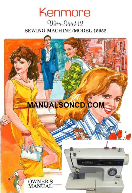 Kenmore 158.1595280 Sewing Machine Manual PDF