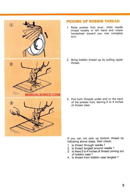 Kenmore 158.1345380 - 158.1345381 Sewing Machine Manual PDF