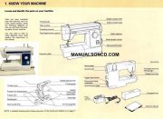 Kenmore 158.1255180 - 158.1255181 Sewing Machine Manual PDF