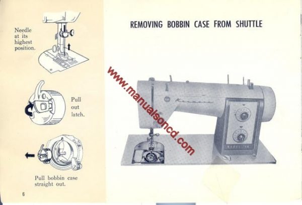 Kenmore 158.540 - 158.541 - 158.542 Sewing Machine Manual PDF - Image 3