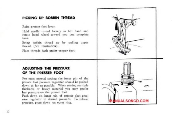 Kenmore 148.1101 Sewing Machine Instruction Manual PDF