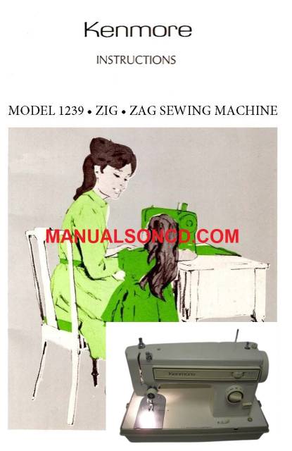 Kenmore 158.12390 - 158.12391 - 158.12392 Sewing Machine Manual PDF
