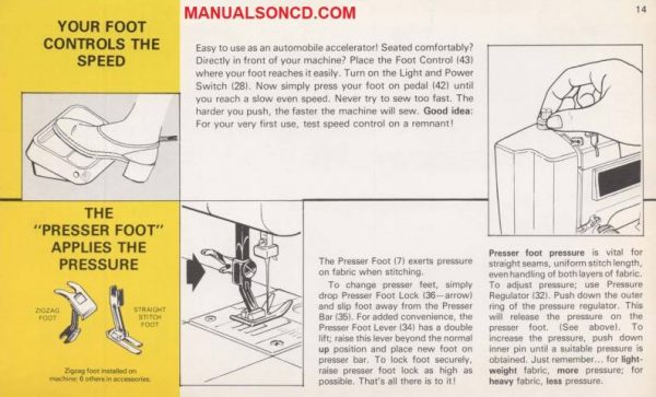 Kenmore 158.17800 Sewing Machine Instruction Manual PDF