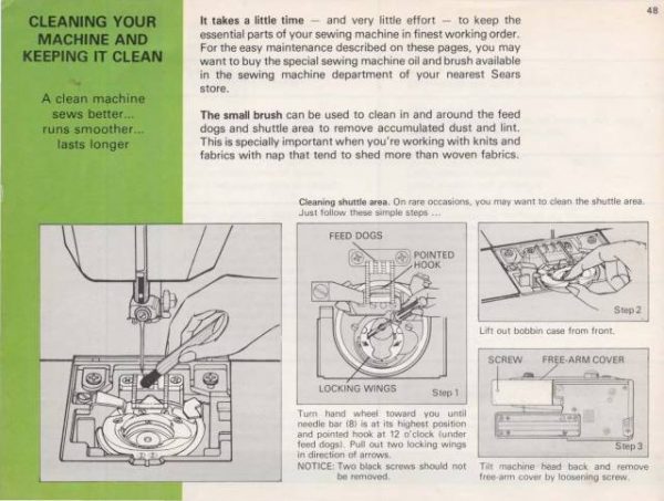 Kenmore 158.17820 - 1782 Sewing Machine Manual PDF