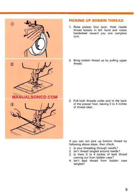 Kenmore 158.13450 Sewing Machine Manual PDF