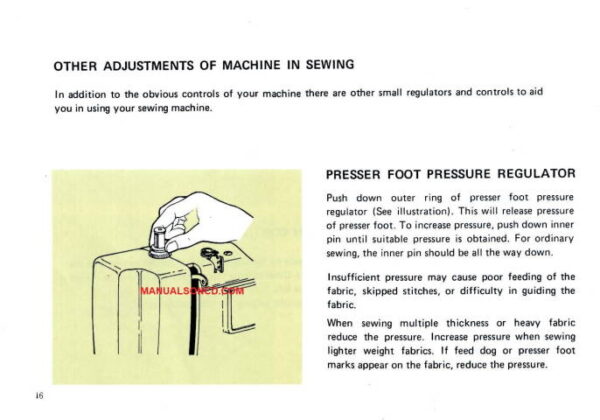 Kenmore 148.12400 - 1240 Sewing Machine Manual PDF