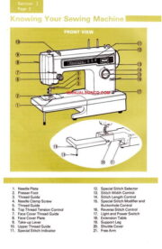 Kenmore 158.13410 Sewing Machine Manual PDF