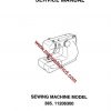 Kenmore 385.11206300 Sewing Machine Service Manual PDF