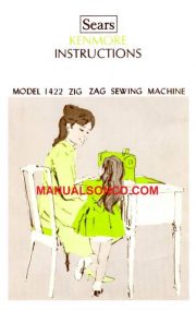 Kenmore 148.14220 - 148.14221 Sewing Machine Manual PDF