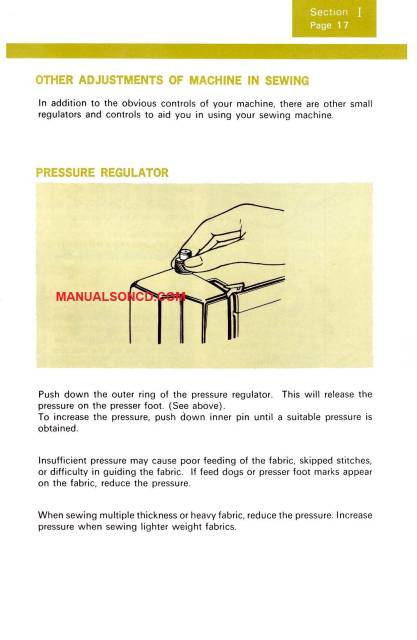 Kenmore 158.16410 Sewing Machine Manual PDF