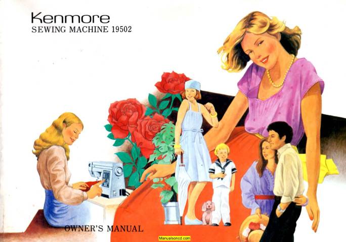 Kenmore 385.19502 – 385.1950280 Sewing Machine Manual PDF