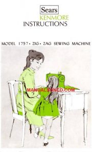 Kenmore 158.17570-17571-17572 Sewing Machine Manual PDF