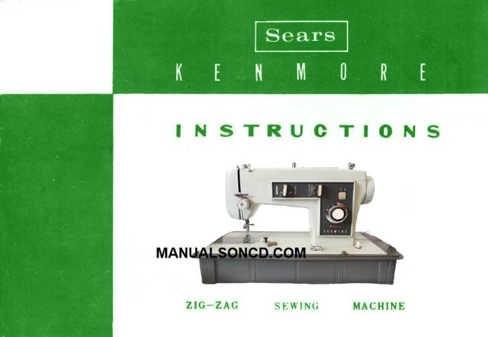 Kenmore 148.1302 - 148.13023 Sewing Machine Manual PDF